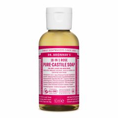 Dr. Bronner's Tekuté universální mýdlo ALL-ONE!, Rose 60 ml